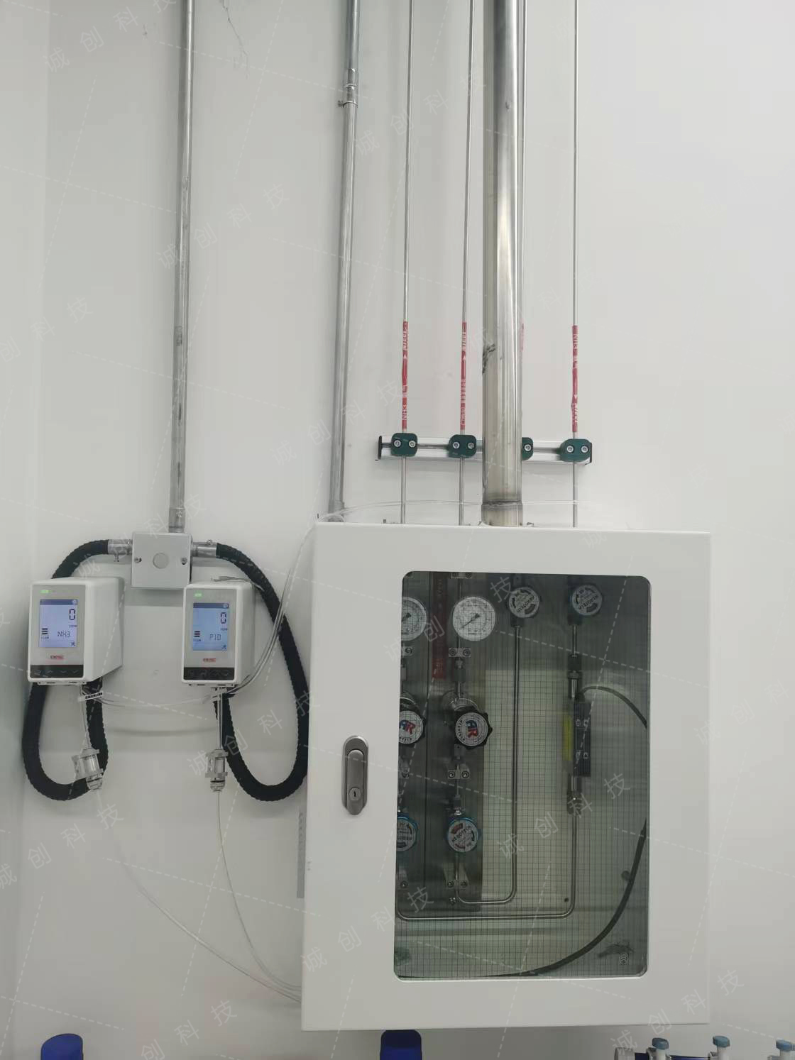 實驗室二級減壓面板和泵吸式探頭 實驗室二級減壓面板和泵吸式探頭